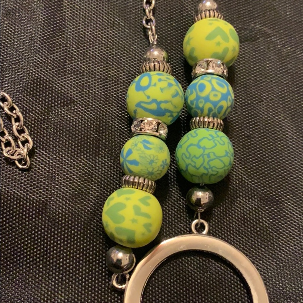 Suzy Toronto beaded silver necklace - Picture 4 of 4